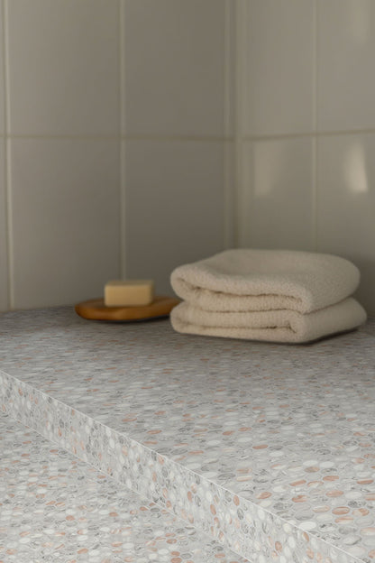 MSI Briar Rosa Penny Round Tile