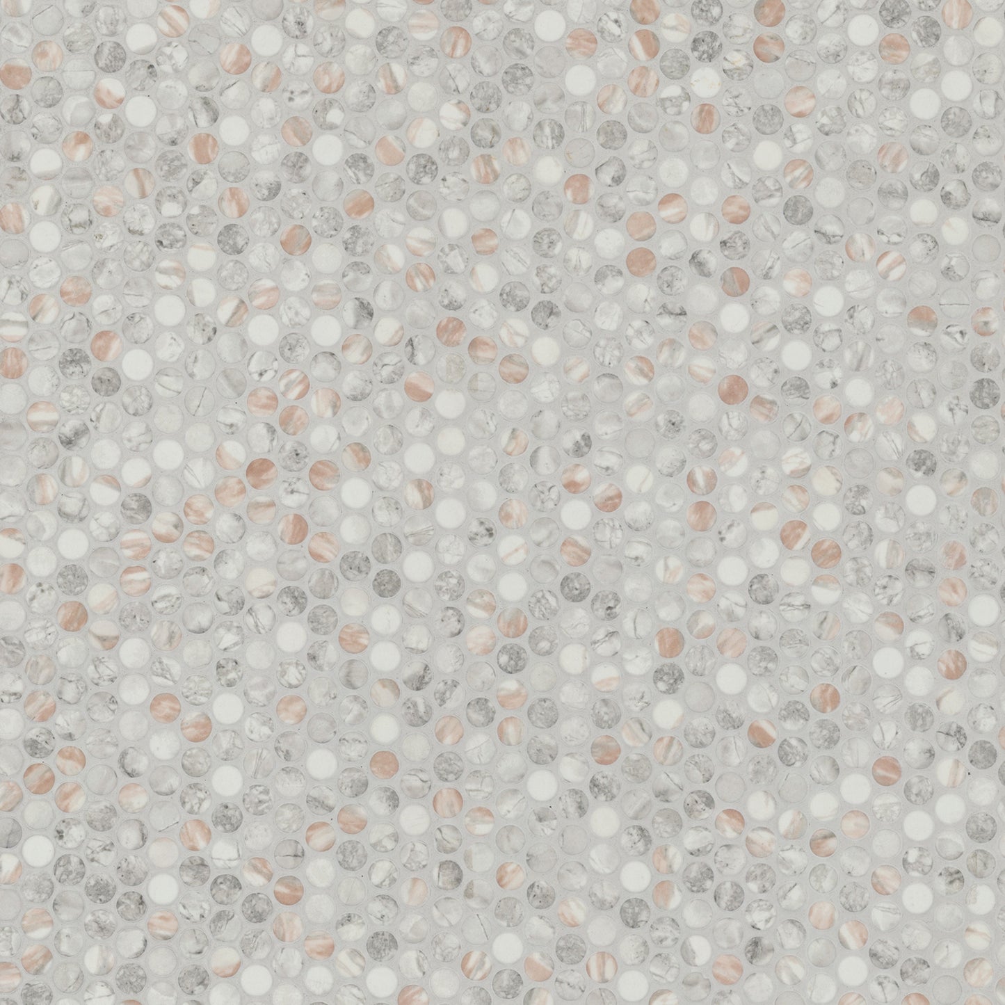 MSI Briar Rosa Penny Round Tile
