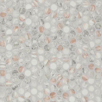 MSI Briar Rosa Penny Round Tile