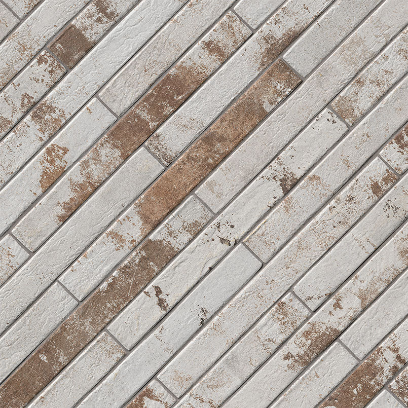 MSI Brickstone Rustique White Brick 2X18