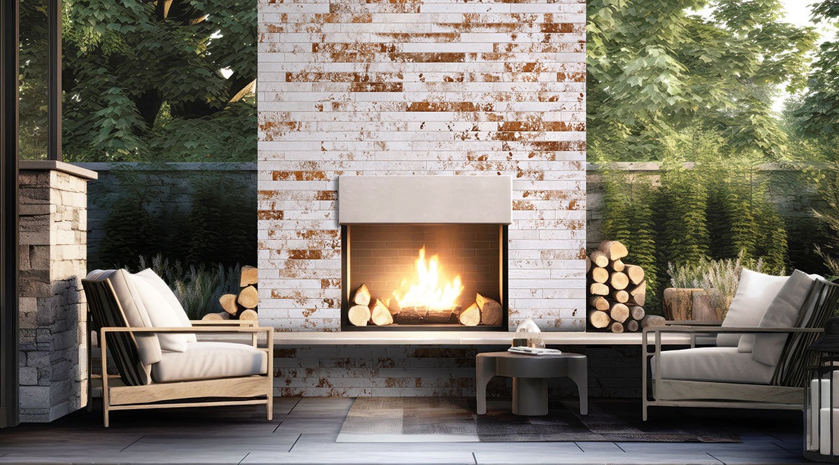 MSI Brickstone Rustique White Brick 2X18