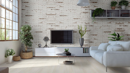 MSI Brickstone Rustique White Brick 2X18