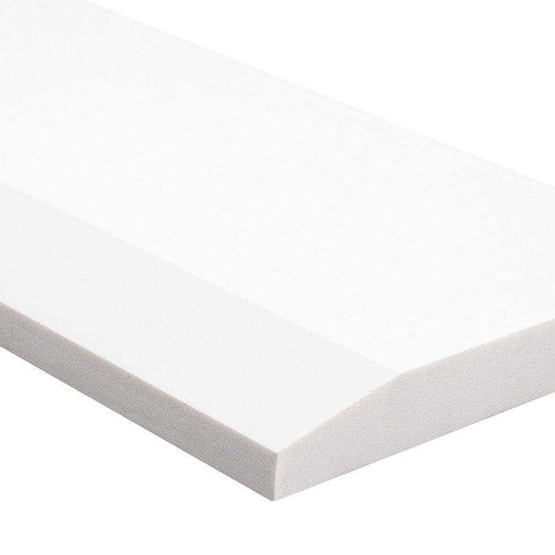 MSI Bright White 5x30 Single Hollywood Polished Threshold
