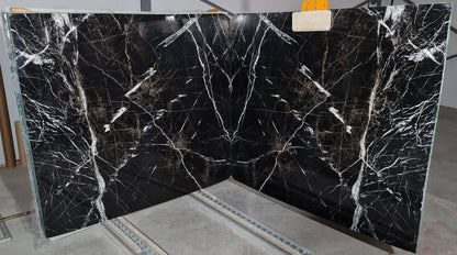 Bruno Perla Exotic Bookmatching Polished Marble Slab