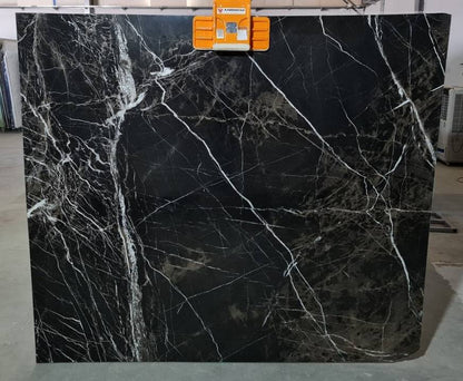 Bruno Perla Exotic Bookmatching Polished Marble Slab