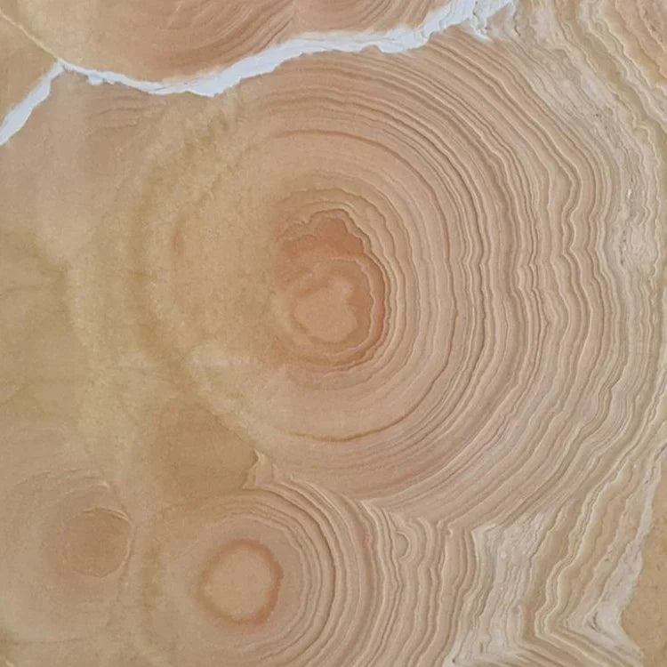 Bubble Honey Onyx Translucent Bookmatching Polished Marble Slab