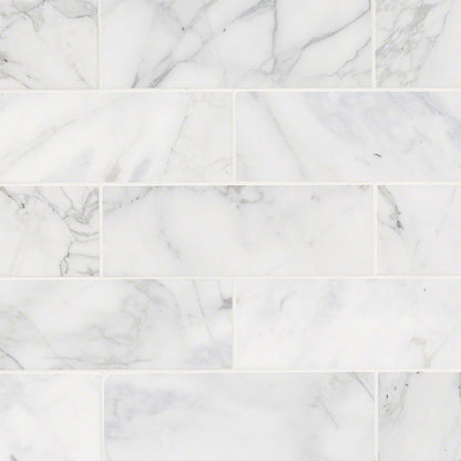 MSI Calacatta Cressa Marble Subway Tile 4x12