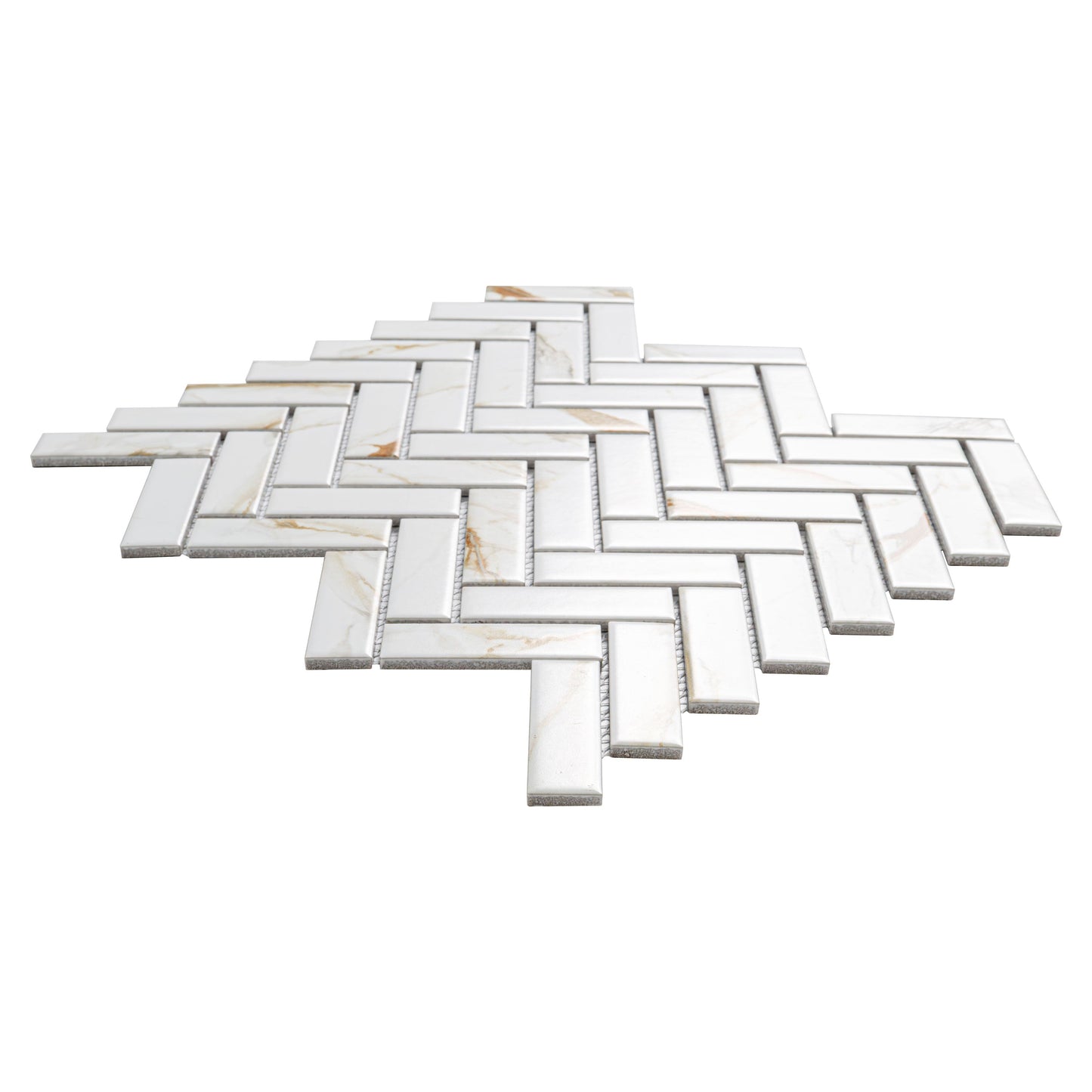 MSI Calacatta Gold Matte 1x3 Herringbone