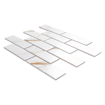 MSI Calacatta Gold Matte 2x6 Subway Tile