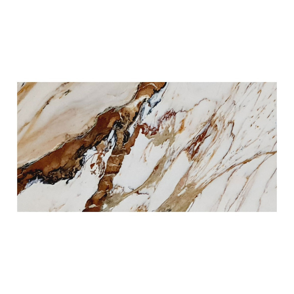 Calacatta Gold White Marble Polished Floor and Wall Tile