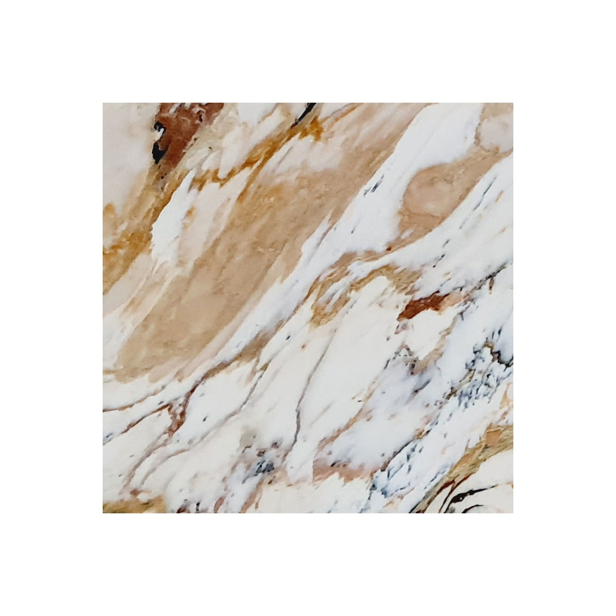 Calacatta Gold White Marble Polished Floor and Wall Tile