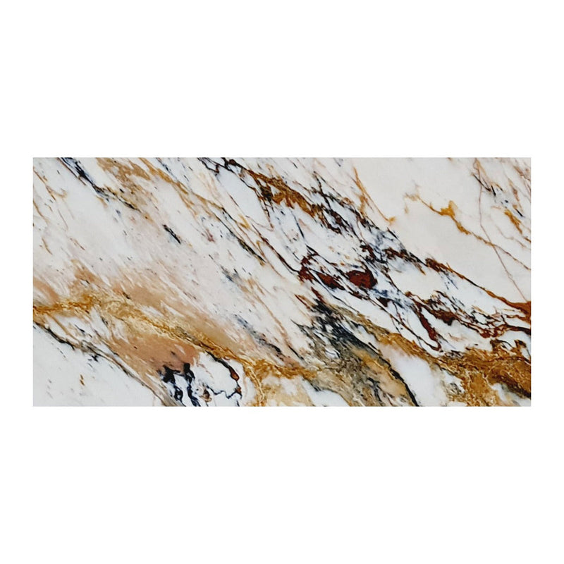 Calacatta Gold White Marble Polished Floor and Wall Tile