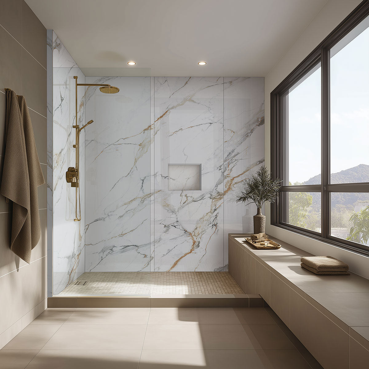 MSI Calacatta Golden Mist Panels