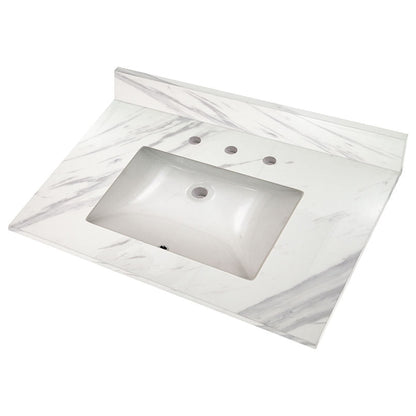 MSI Calacatta Lumas Vanity Top With Sink