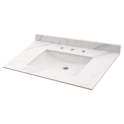 MSI Calacatta Lumas Vanity Top With Sink