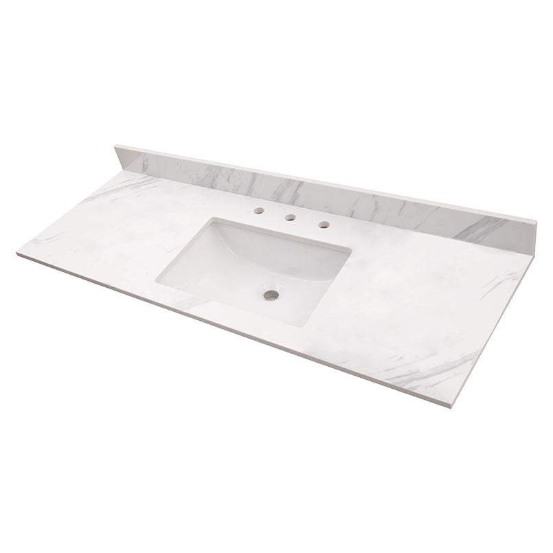 MSI Calacatta Lumas Vanity Top With Sink