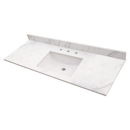 MSI Calacatta Lumas Vanity Top With Sink