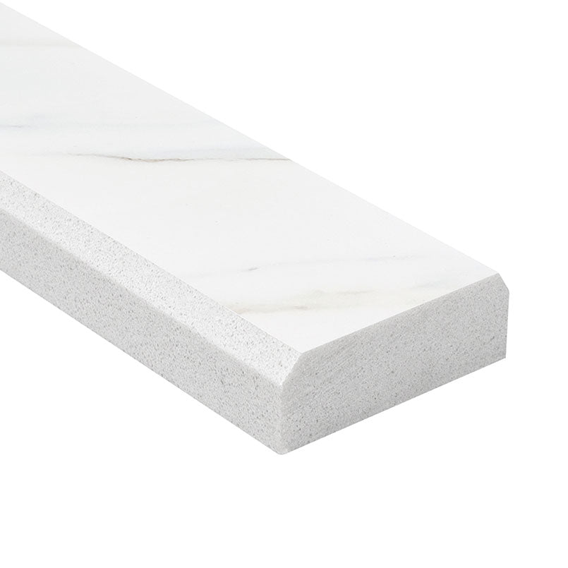 MSI Calacatta Nowy 2x36 Double Beveled Polished Threshold
