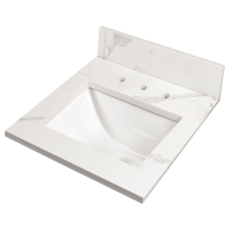 MSI Calacatta Nowy Vanity Top With Sink