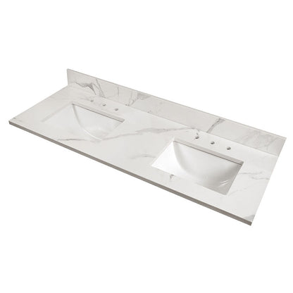MSI Calacatta Nowy Vanity Top With Sink