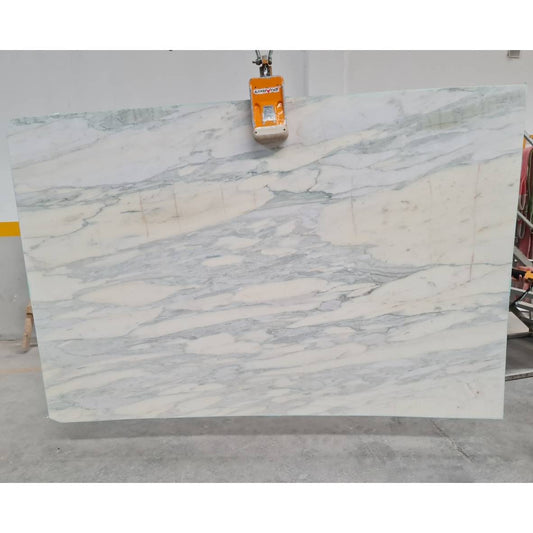 Calacatta Olivia Bookmatching Polished Marble Slab