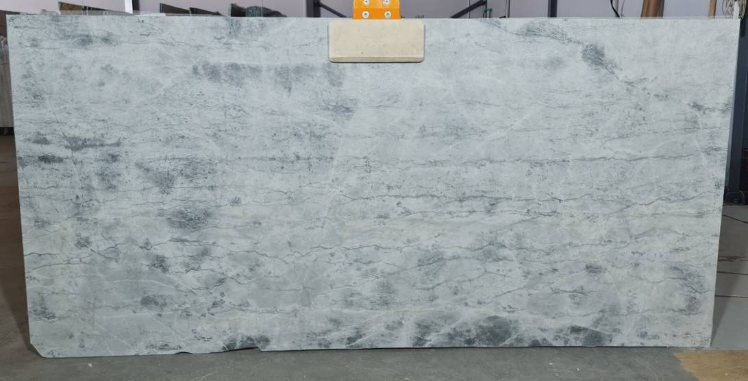 Calisco Gray Bookmatching Polished Marble Slab