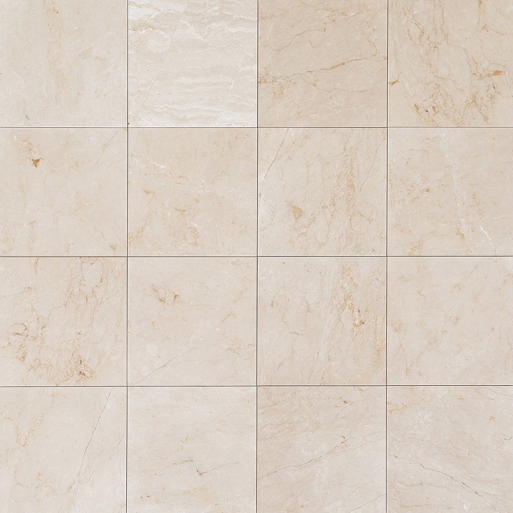 Calista Cream Medium Beige Premium Marble Floor and Wall Tile