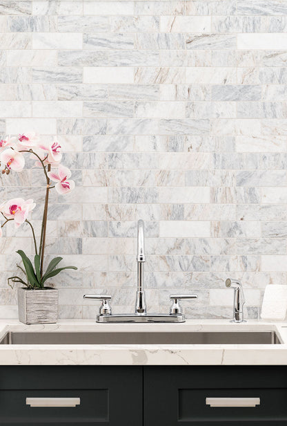 MSI Capri Blue Honed 2x6 Subway Tile