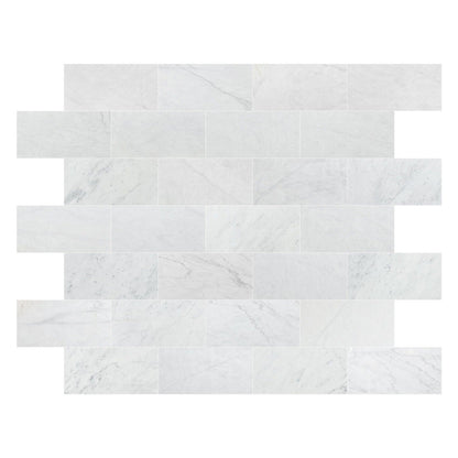 Carrara White Marble Polished Floor and Wall Tile