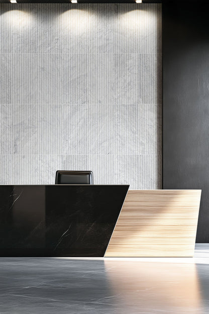 MSI Carrara White Milano Ribbo 12x24 Honed