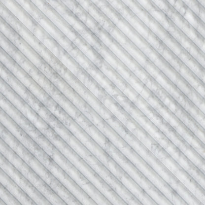 MSI Carrara White Milano Ribbo 12x24 Honed