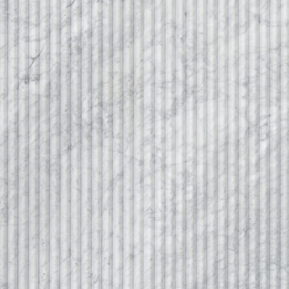 MSI Carrara White Milano Ribbo 12x24 Honed