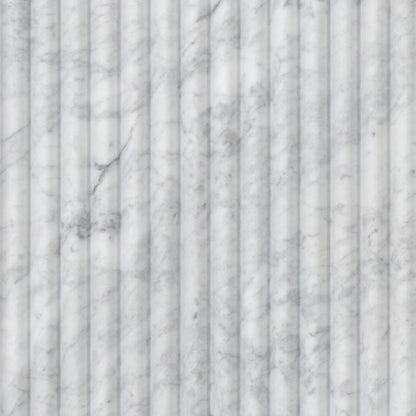 MSI Carrara White Milano Ribbo 12x24 Honed