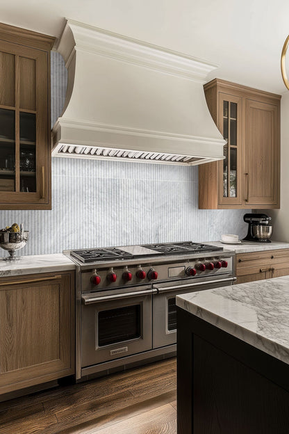 MSI Carrara White Milano Ribbo 12x24 Honed