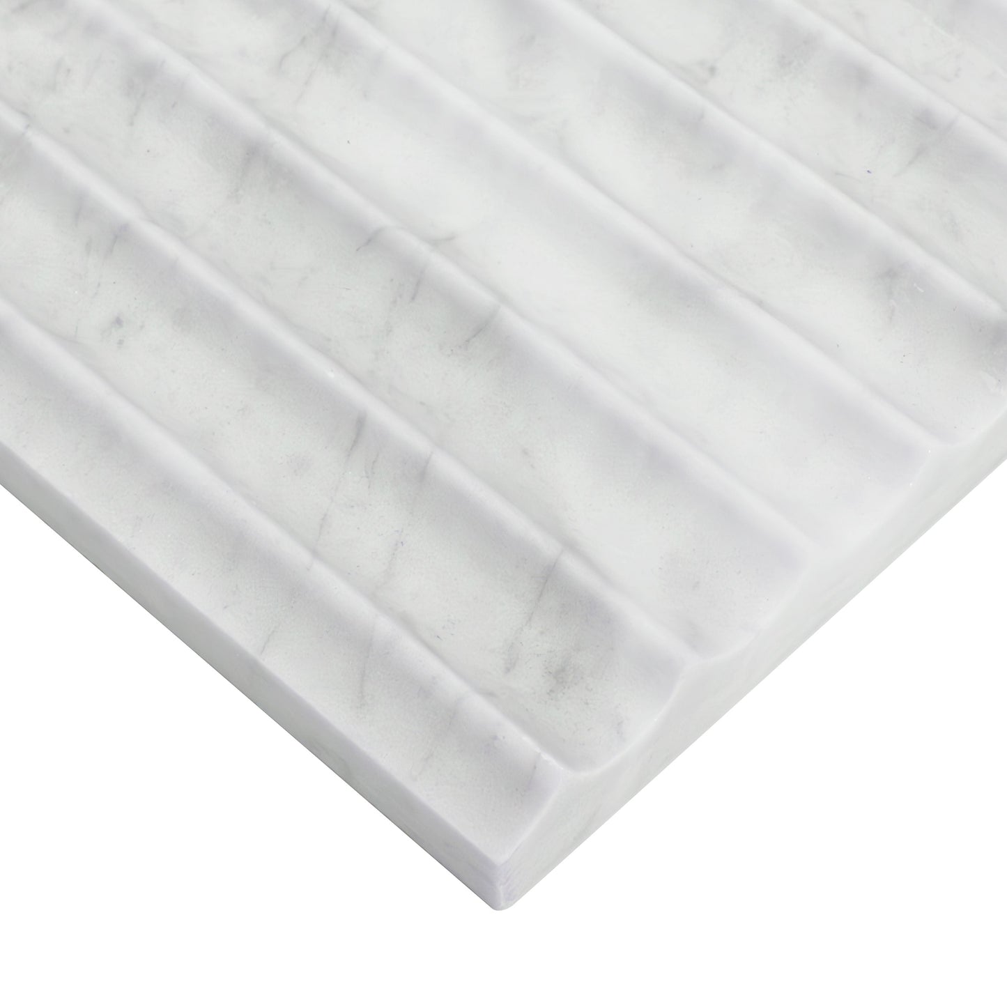 MSI Carrara White Valentino Fluto 12x24 Honed
