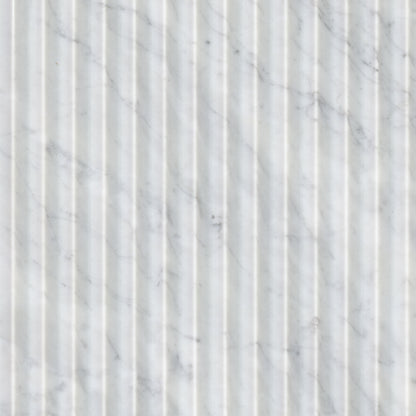 MSI Carrara White Valentino Fluto 12x24 Honed