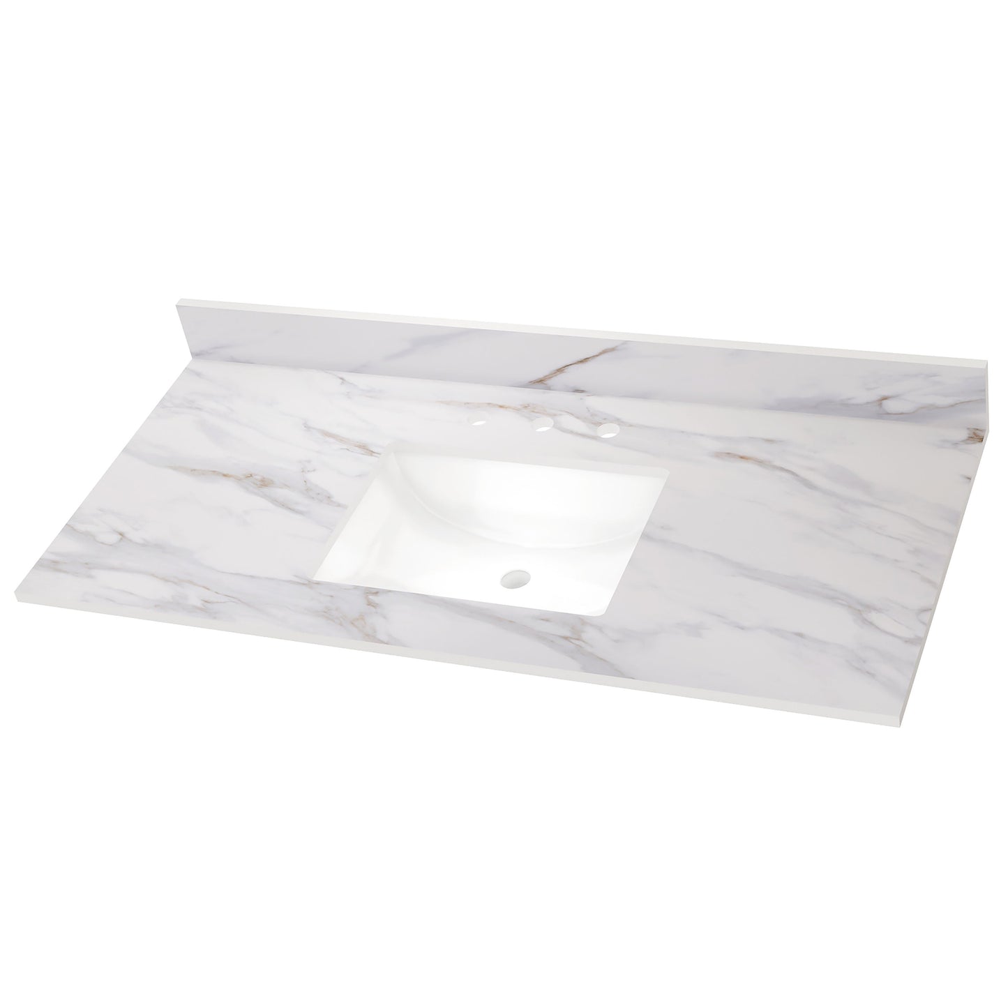 MSI Calacatta Castana®Vanity Top With Sink