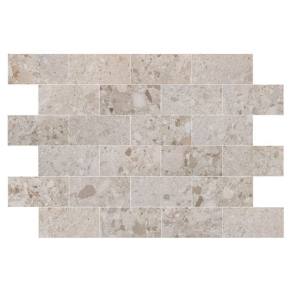 Ceppo Cream Marble Polished Floor and Wall Tile