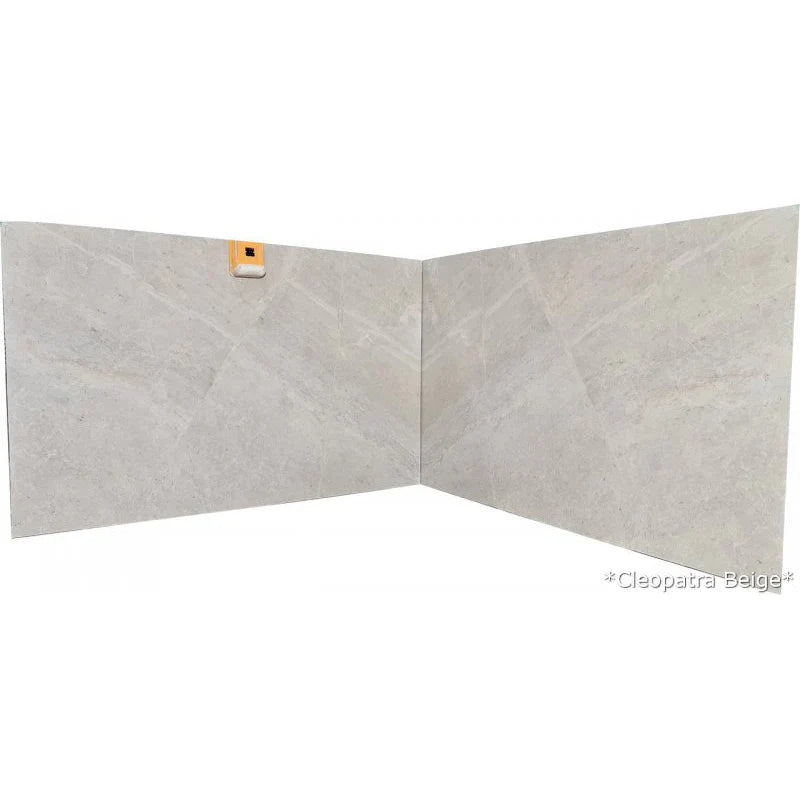 Cleopatra Beige Bookmatching Polished Marble Slab