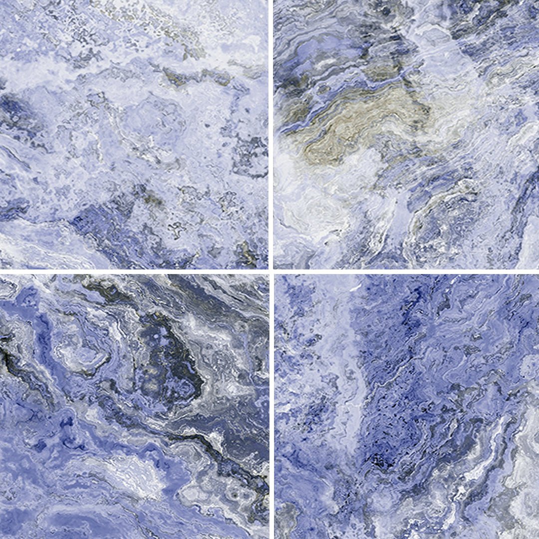 Cloud Cobalt, 6" x 6" - Porcelain Tile - view 7