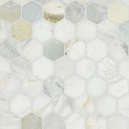 MSI Cloudland 2" Hexagon Polished Tile