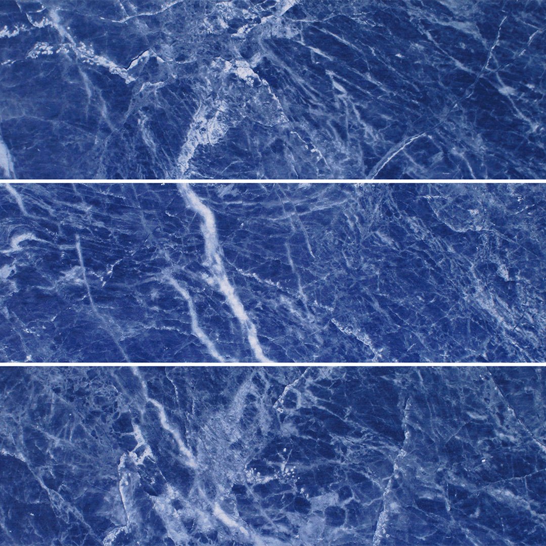 Cobalt Glossy, 6" x 24" - Porcelain Tile - view 8