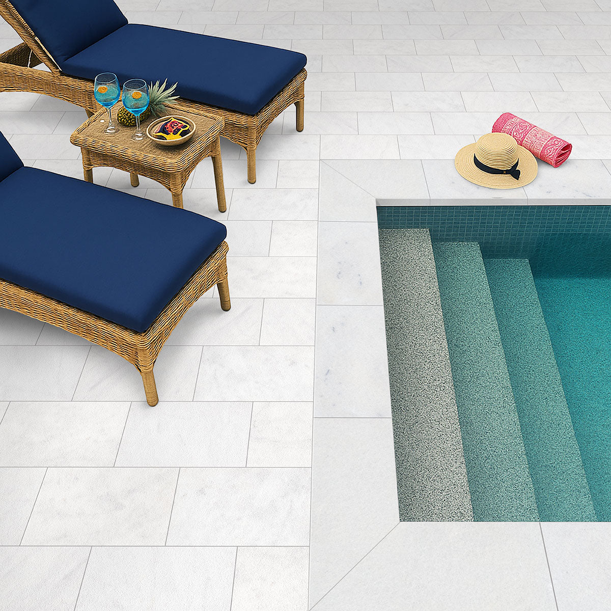 MSI Crystal White Paver