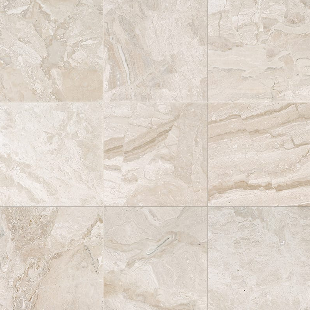 Diana Royal Beige Marble Polished Floor and Wall Tile-Large Format SKU-31731524