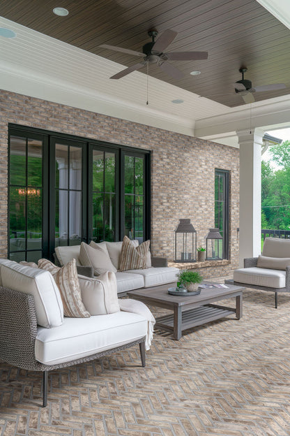 MSI Doverton Gray Reclaimed Clay Brick