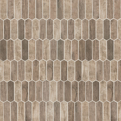 MSI Driftwood Picket Glass Tile
