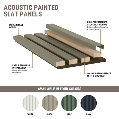 MSI Dusk Acoustic Slat Wall Panel