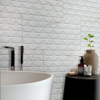 MSI Dymo Calacatta Chex White 12x24