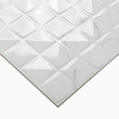 MSI Dymo Calacatta Chex White 12x24