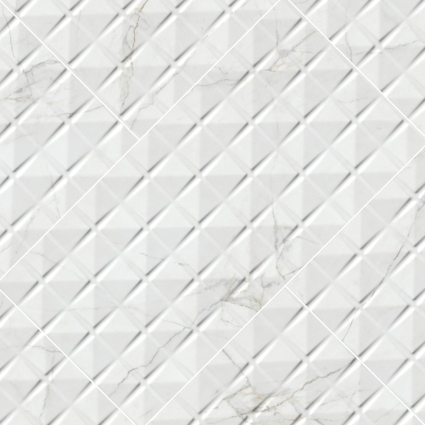 MSI Dymo Calacatta Chex White 12x24